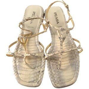 Prada sandals- fits 8 or 8.5